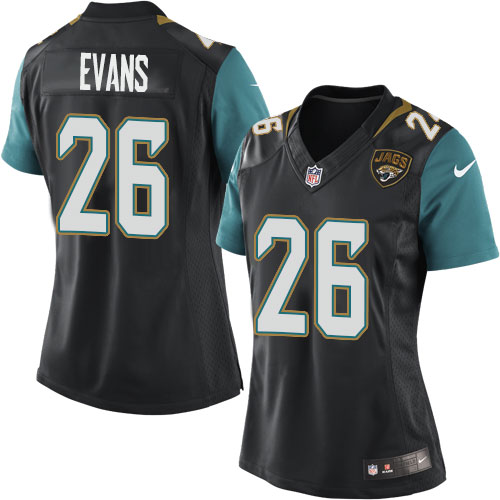 Women's Game A. J. Cann Nike Jersey Black - #60 Fashion NFL Jacksonville Jaguars